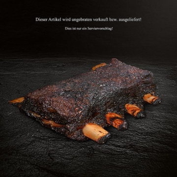 Otto Gourmet » Hereford Beef Ribs, Short Ribs, smoked, TK, ca.1.000 g