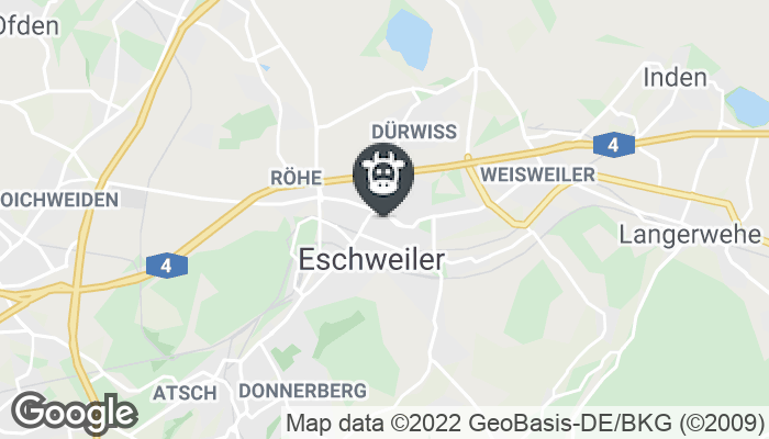 Google Map Vorschau von Fleischerei Boshof